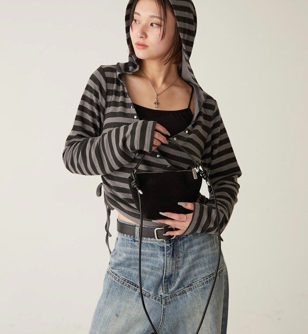  「【WEB限定】２WAYスウェードバッグ」|ショルダー・メッセンジャー|