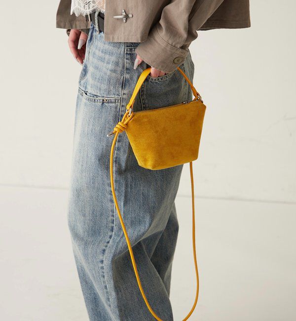  「【WEB限定】２WAYスウェードバッグ」|ショルダー・メッセンジャー|