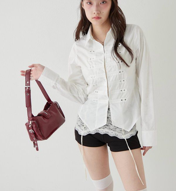  「ナポレオンコンパクトシャツ」|シャツ・ブラウス|