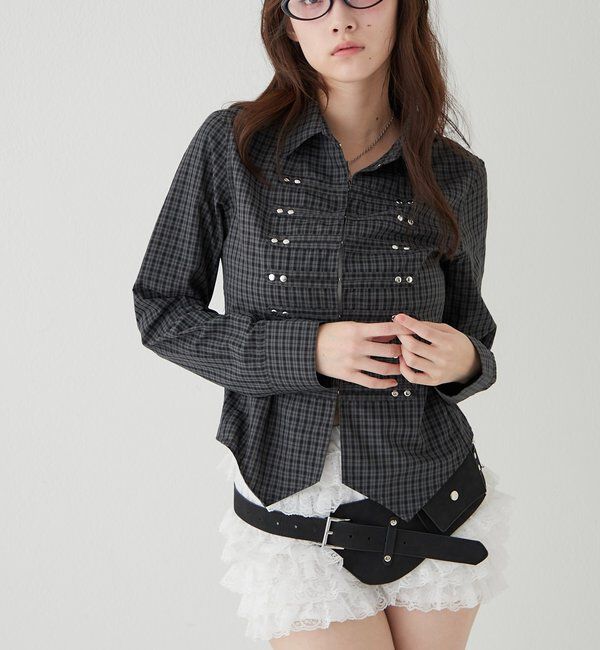  「ナポレオンコンパクトシャツ」|シャツ・ブラウス|