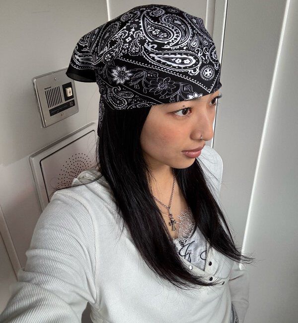  「バンダナ」|サングラス|