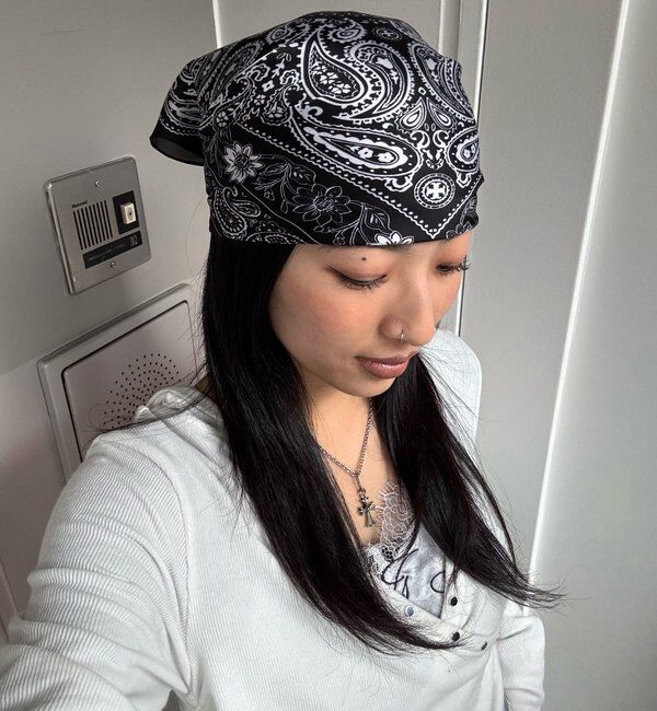  「バンダナ」|サングラス|