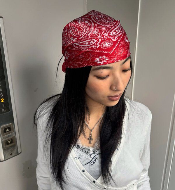  「バンダナ」|サングラス|