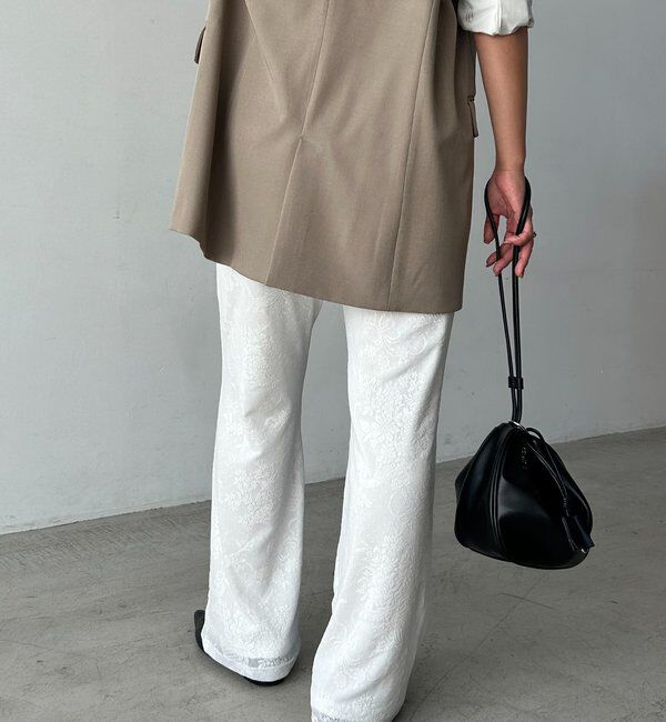  「レースフレアパンツ」|チノ|