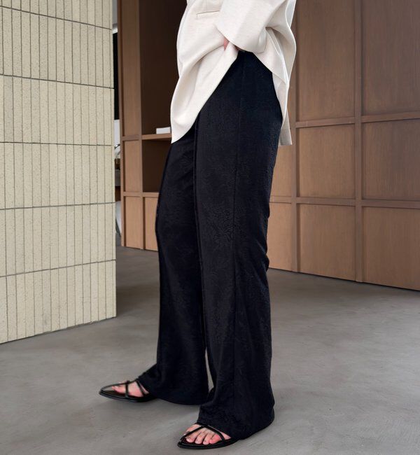  「レースフレアパンツ」|チノ|