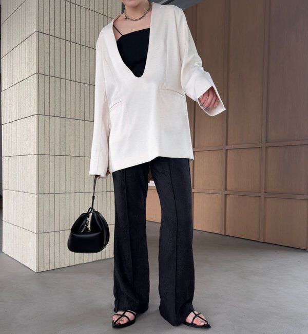  「レースフレアパンツ」|チノ|