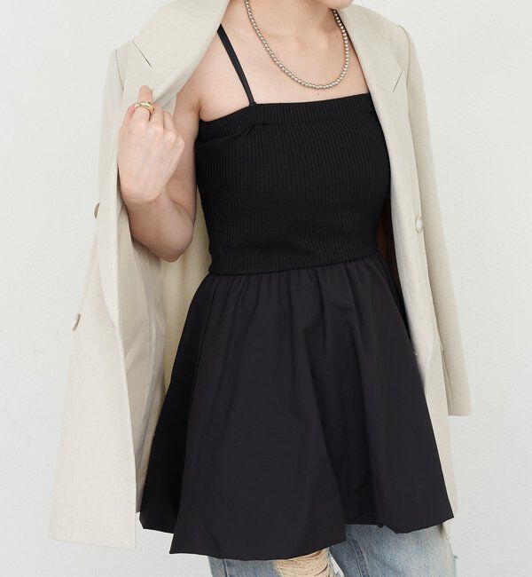  「バルーンビスチェキャミソール」|キャミソール|