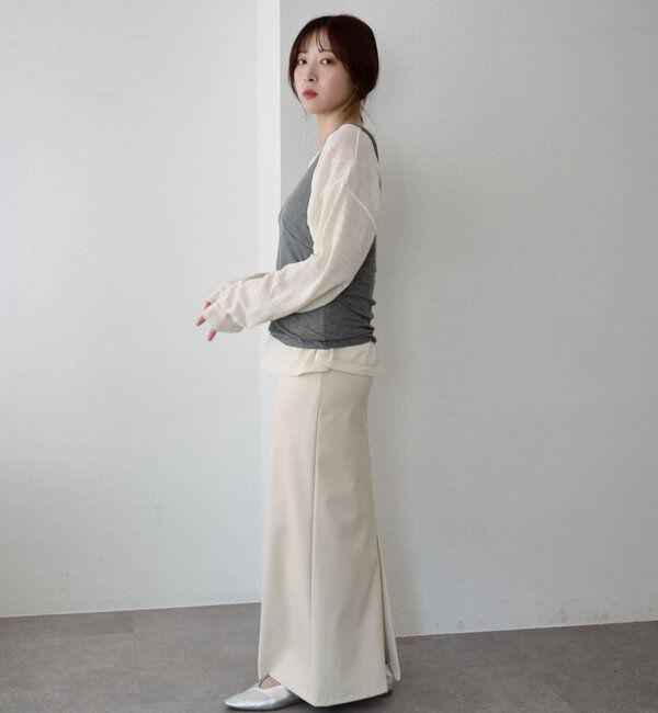  「シアーワイドニット」|ニット・セーター|