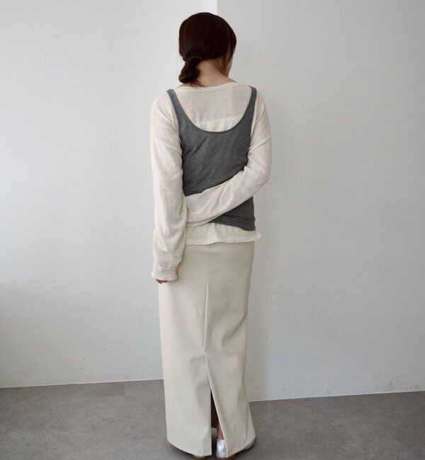  「シアーワイドニット」|ニット・セーター|