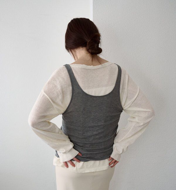  「シアーワイドニット」|ニット・セーター|