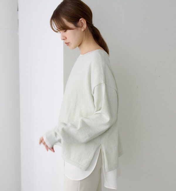  「シアーワイドニット」|ニット・セーター|