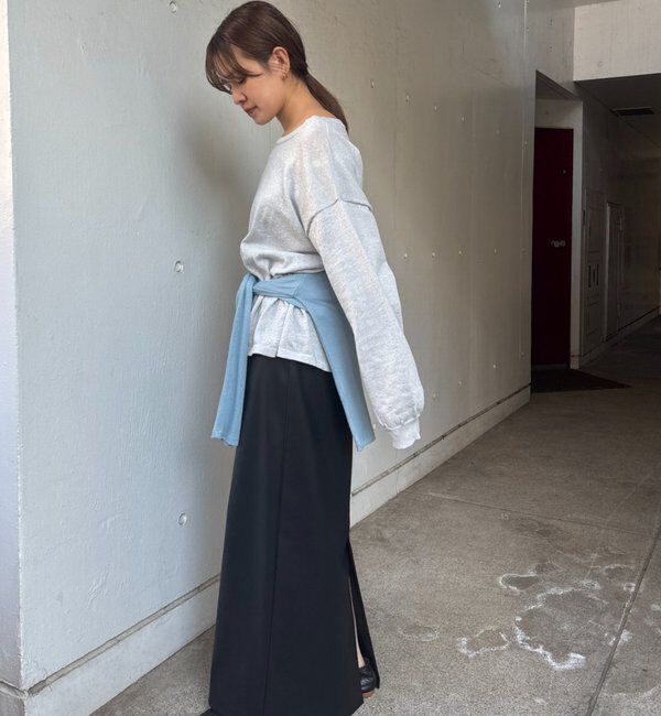  「シアーワイドニット」|ニット・セーター|