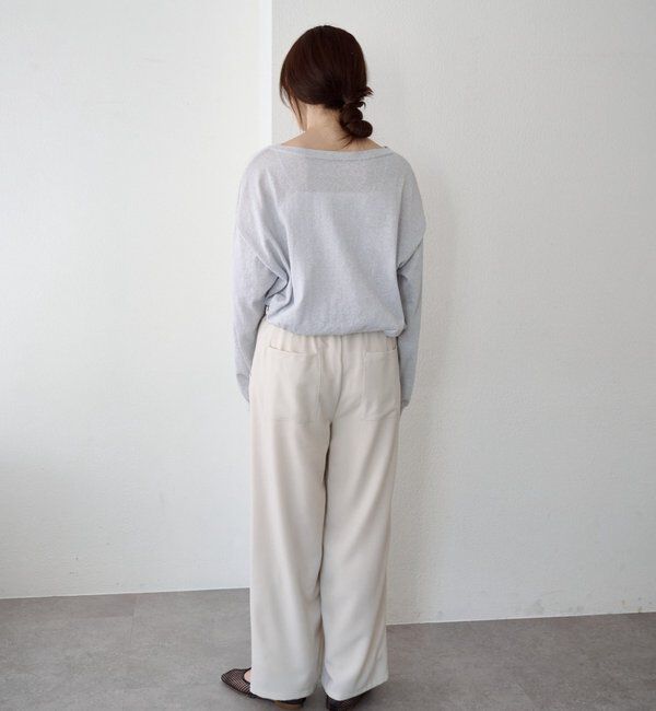  「シアーワイドニット」|ニット・セーター|