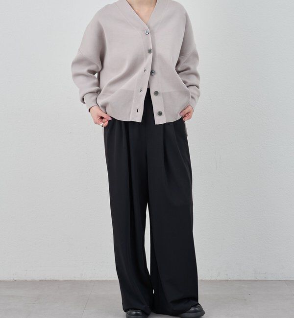  「コットンスムースカーディガン」|カーディガン|