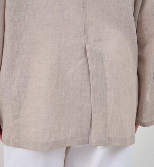  「シアーウォッシャブルジャケット」|テーラードジャケット|