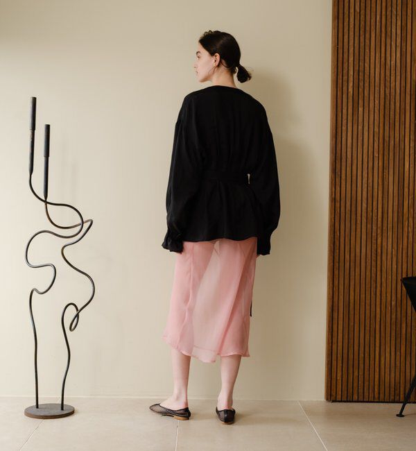  「オーガンジーキャミワンピース」|ワンピース|