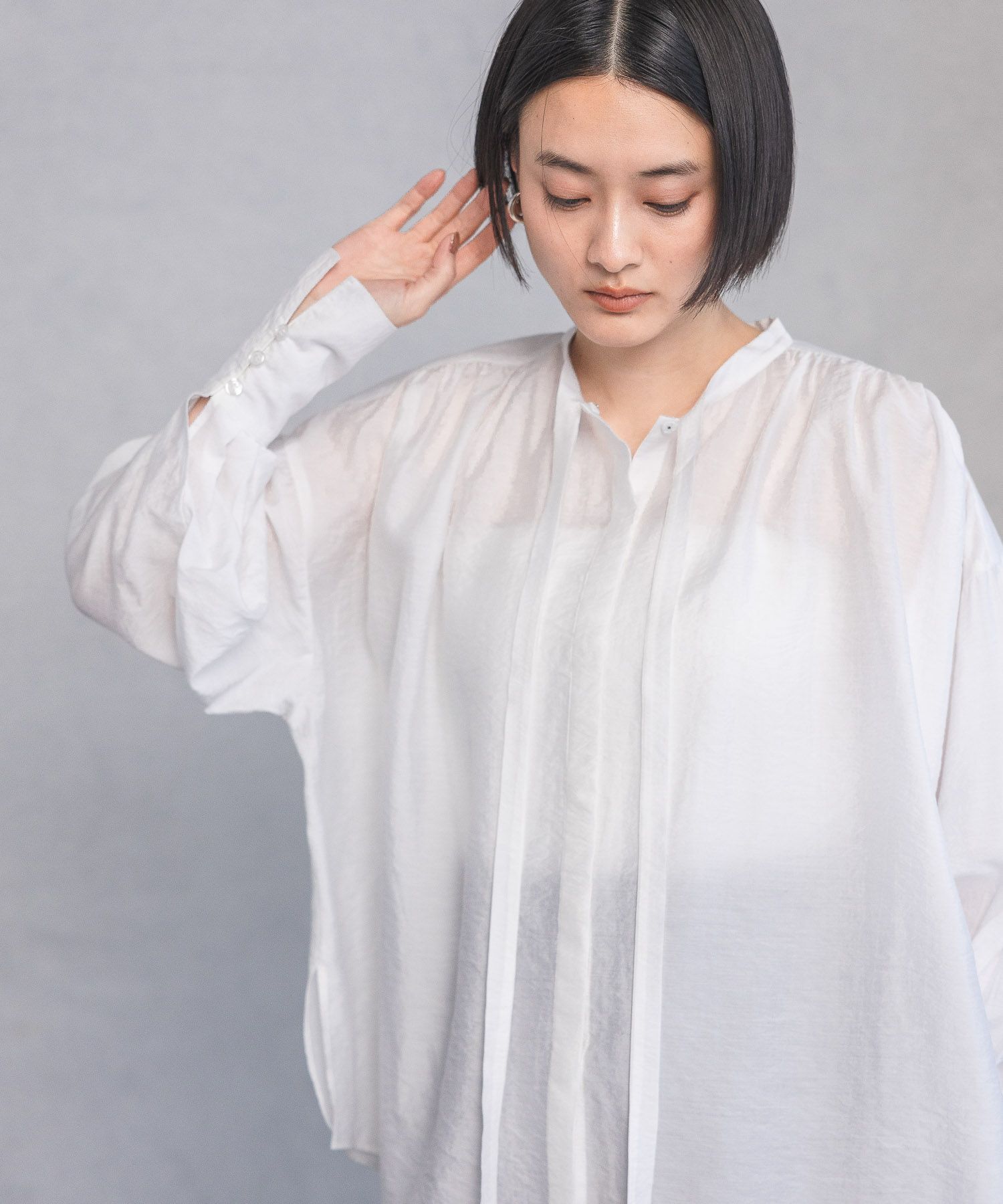 A part by 「ボウタイブラウス」|シャツ・ブラウス|オフホワイト