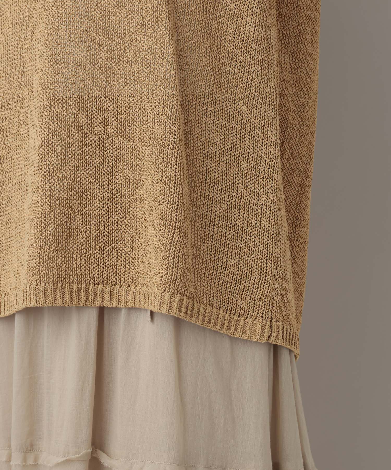 A part by 「ペーパーユルニットノースリーブ」|ニット・セーター|