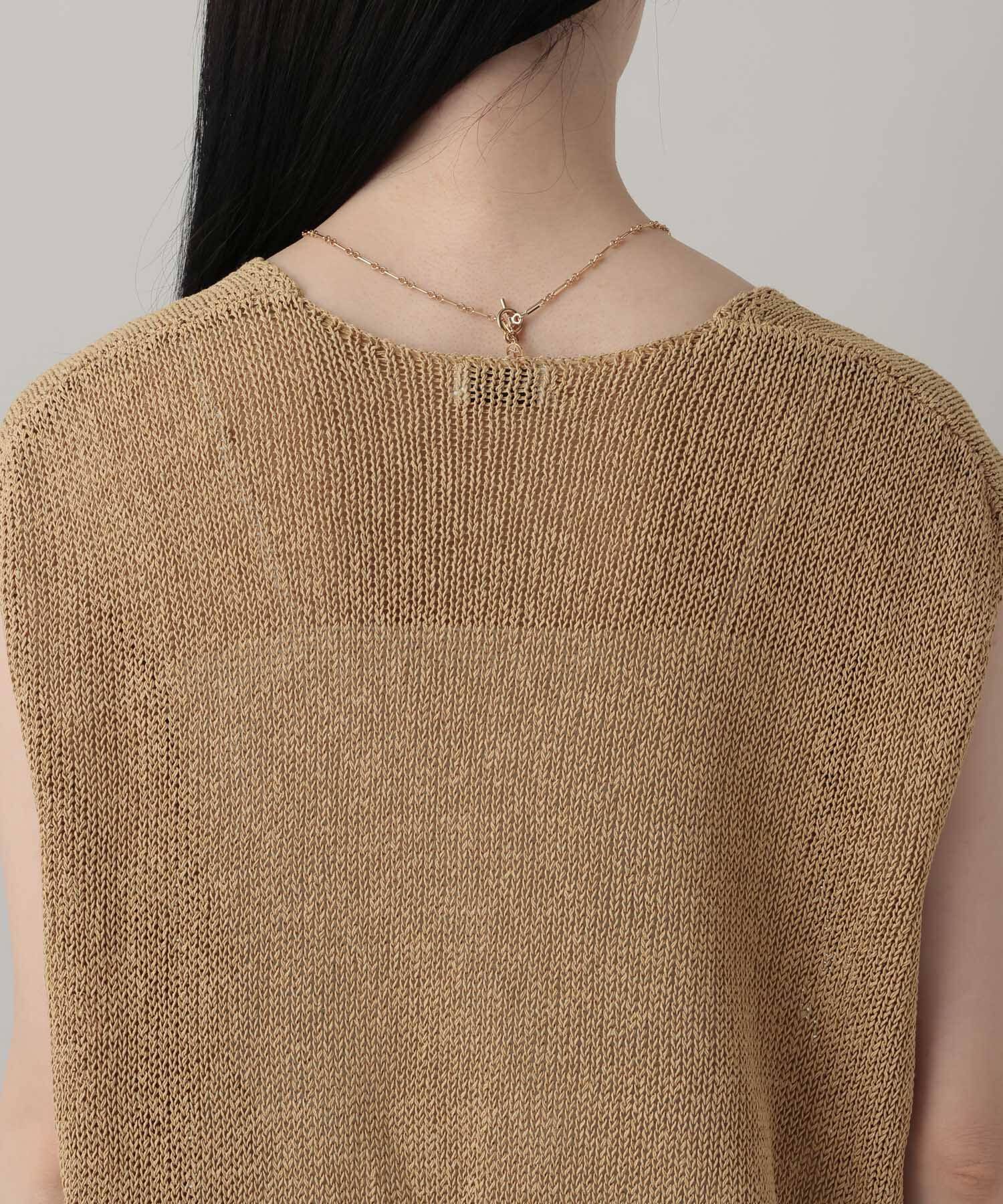 A part by 「ペーパーユルニットノースリーブ」|ニット・セーター|