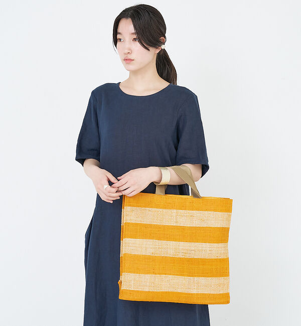 collex「【Le Voyage en Panier/ルヴォヤージュアンパニエ】ラフィア ボ」|トートバッグ|