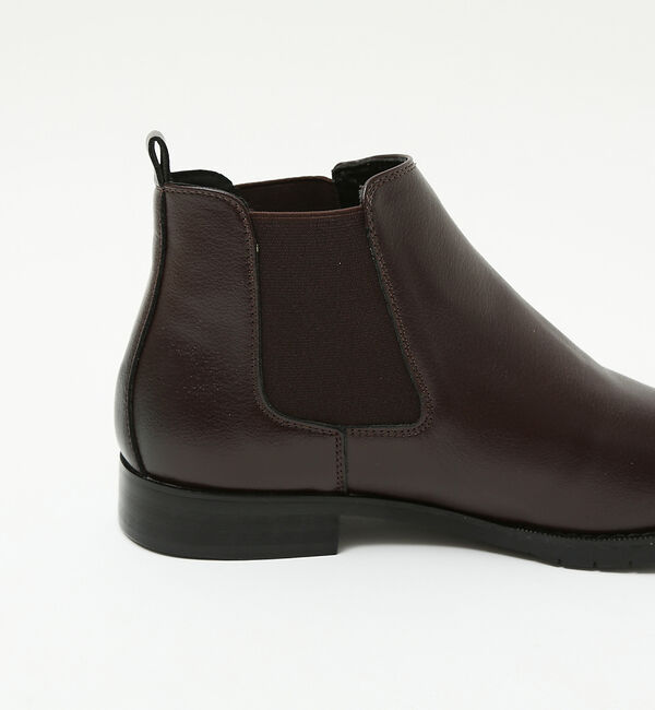 ABAHOUSE「ネオレザー サイドゴア ブーツ」|ショートブーツ|