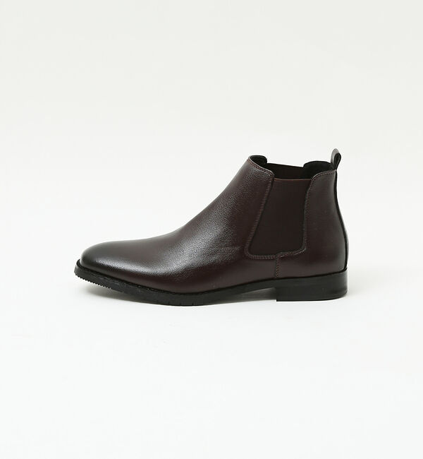 ABAHOUSE「ネオレザー サイドゴア ブーツ」|ショートブーツ|