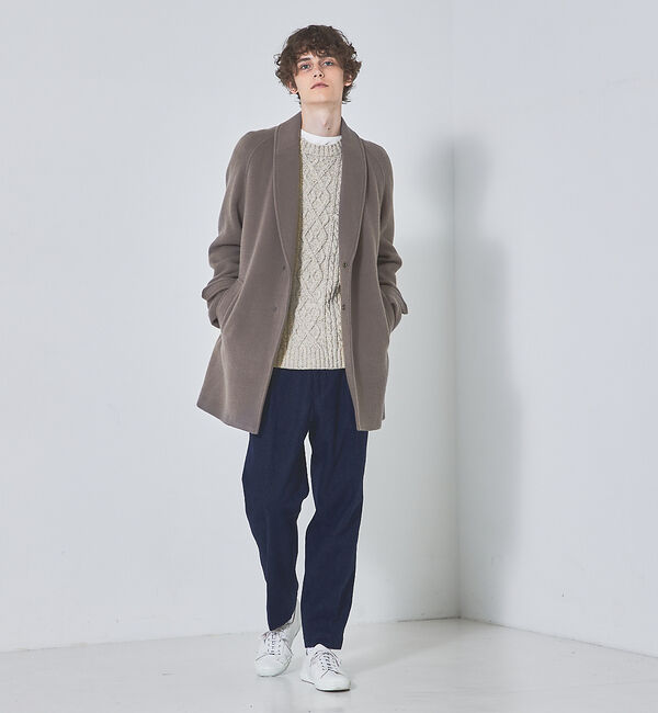 ABAHOUSE「【セットアップ対応】ウーリッシュ サイドライン 1タック パンツ」|その他|