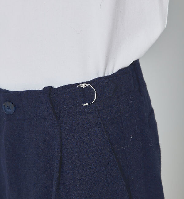 ABAHOUSE「【セットアップ対応】ウーリッシュ サイドライン 1タック パンツ」|その他|