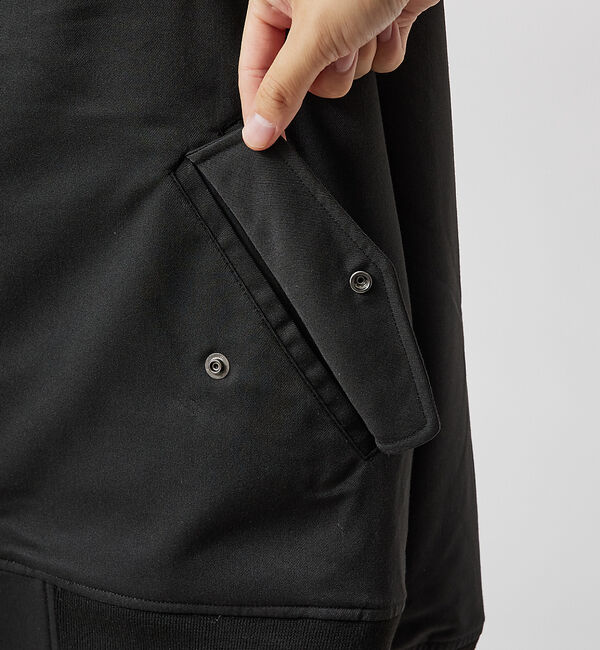 ABAHOUSE「シックシャンブレー リブブルゾン / MA-1」|ブルゾン・スタジャン|