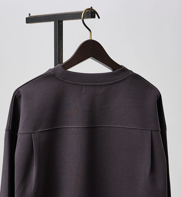 ABAHOUSE「【シャツディテール】ダンボール スウェット / オーバーサイズ」|スウェット・ジャージ|