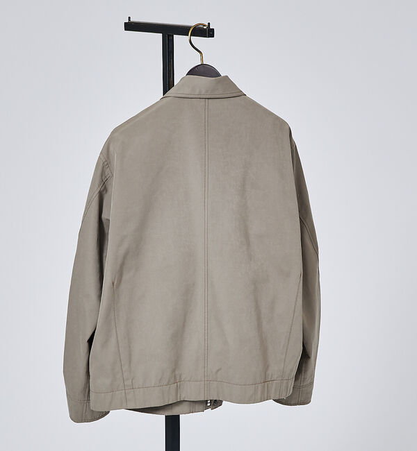 ABAHOUSE「【撥水】パウダーピーチ ウェザーブルゾン/ A-2型」|ブルゾン・スタジャン|