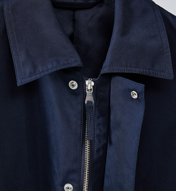 ABAHOUSE「【撥水】パウダーピーチ ウェザーブルゾン/ A-2型」|ブルゾン・スタジャン|