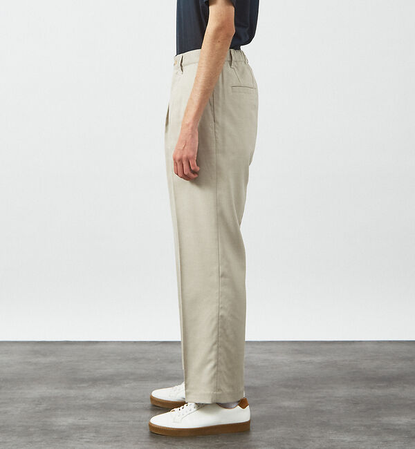 ABAHOUSE「ドレープ ウール インタック スラックス / ワイドストレート」|その他|