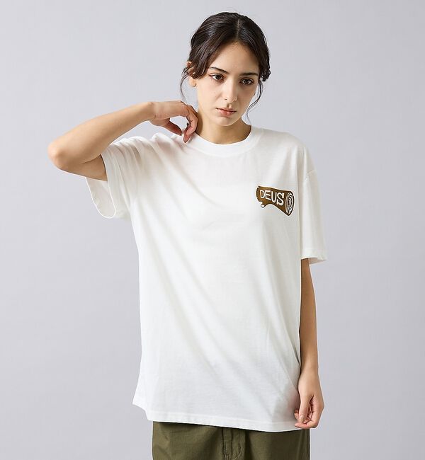 ABAHOUSE「【Deus Ex Machina / デウスエクスマキナ】 Log Tee /」|Tシャツ・カットソー|