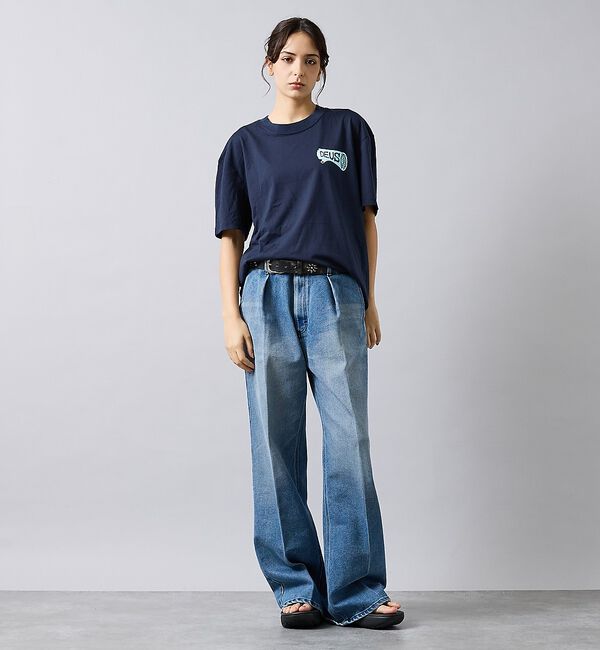 ABAHOUSE「【Deus Ex Machina / デウスエクスマキナ】 Log Tee /」|Tシャツ・カットソー|