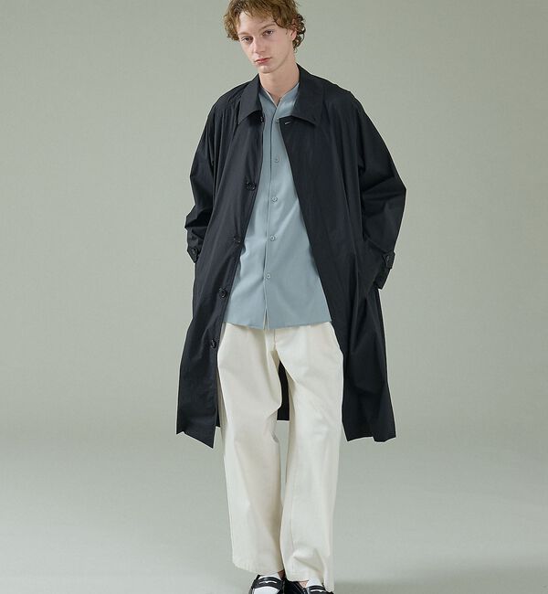 ABAHOUSE「Vネック スキッパーシャツ / バンドカラー」|シャツ・ブラウス|