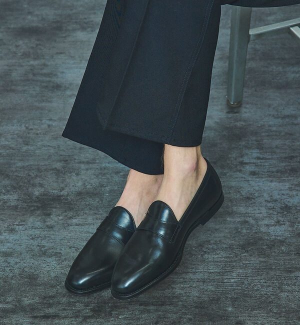 alfredoBANNISTER「【グッドイヤーウェルト製法】エレガント サドル オペラ シューズ/ローファー」|ローファー|