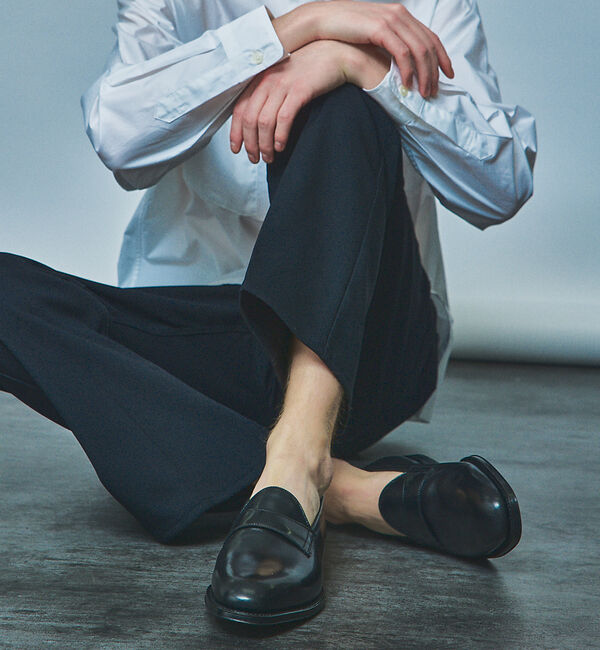 alfredoBANNISTER「【グッドイヤーウェルト製法】エレガント サドル オペラ シューズ/ローファー」|ローファー|