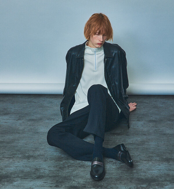 alfredoBANNISTER「【グッドイヤーウェルト製法】エレガント サドル オペラ シューズ/ローファー」|ローファー|