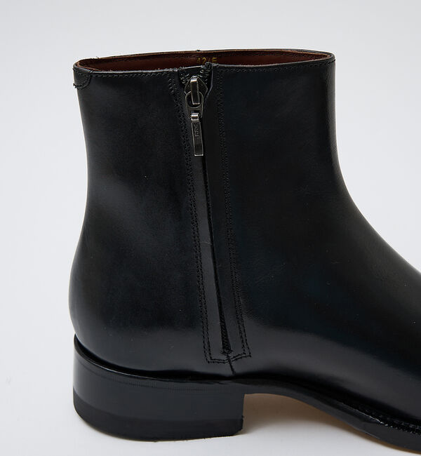 alfredoBANNISTER「【GENERAL&ORDINARY】ジッパーブーツ」|ショートブーツ|