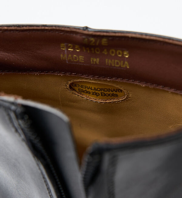 alfredoBANNISTER「【GENERAL&ORDINARY】ジッパーブーツ」|ショートブーツ|