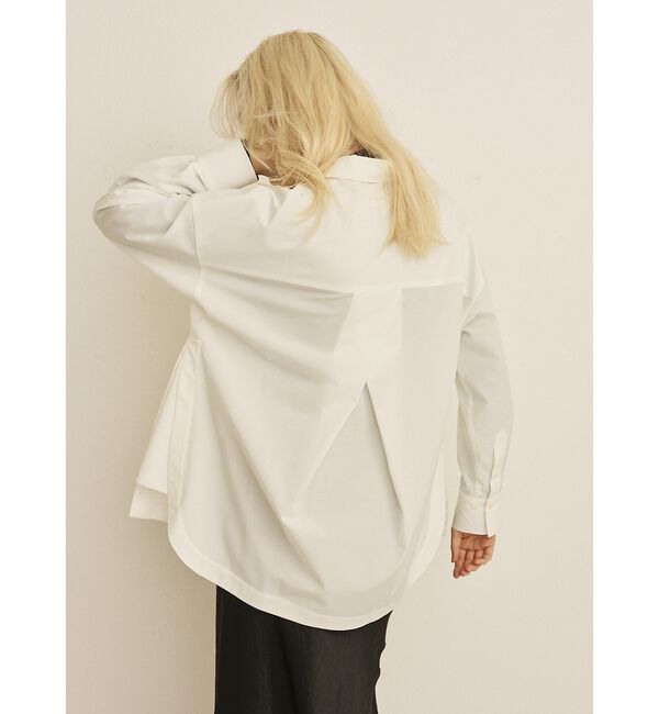 Rouge vif「バックラウンドデザインシャツ」|シャツ・ブラウス|