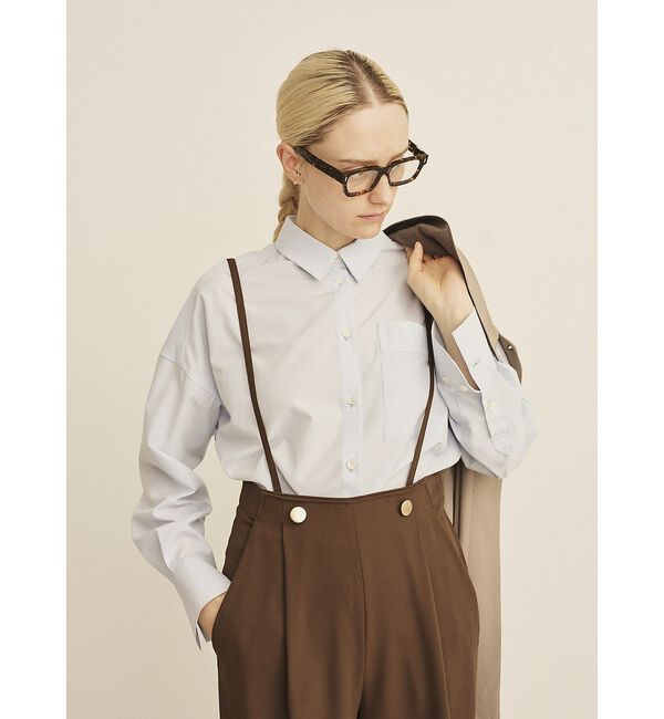 Rouge vif「バックラウンドデザインシャツ」|シャツ・ブラウス|