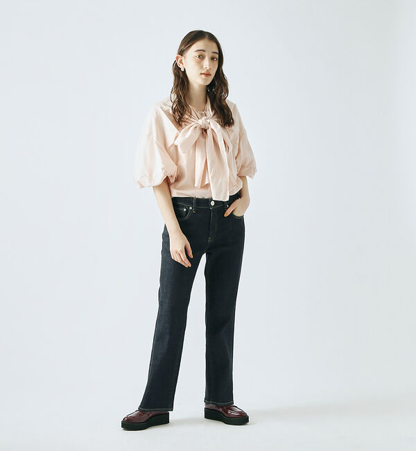 AU BANNISTER「【生活防水】厚底ローファー」|レインシューズ|