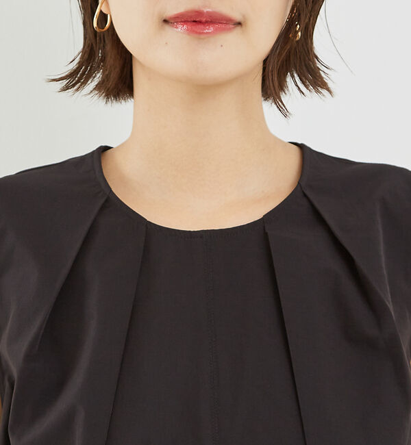 abahouse mavie「ノースリバルーンブラウス」|シャツ・ブラウス|