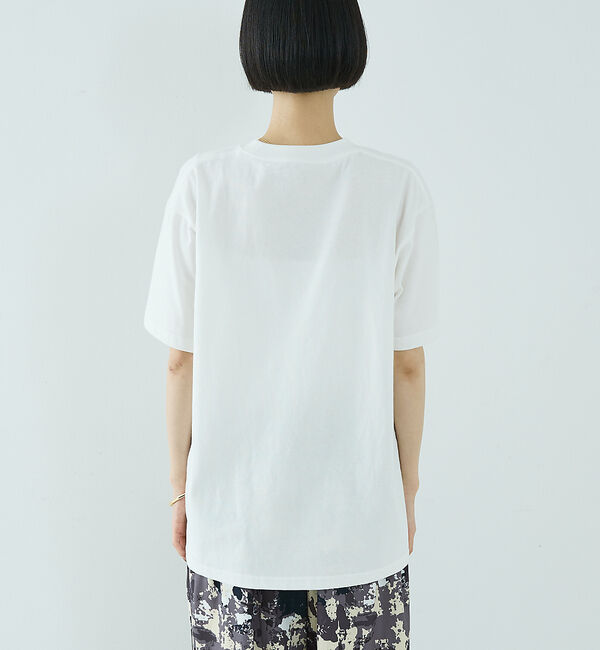 NOMINE「【ユニセックス】刺繍 ロゴ Tシャツ」|Tシャツ・カットソー|