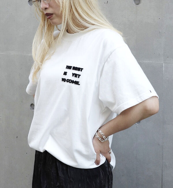 NOMINE「【ユニセックス】刺繍 ロゴ Tシャツ」|Tシャツ・カットソー|