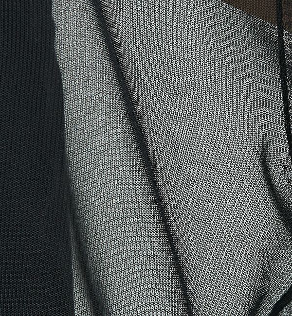 NOMINE「ジャガード シアー ニット カーディガン【予約】」|カーディガン|