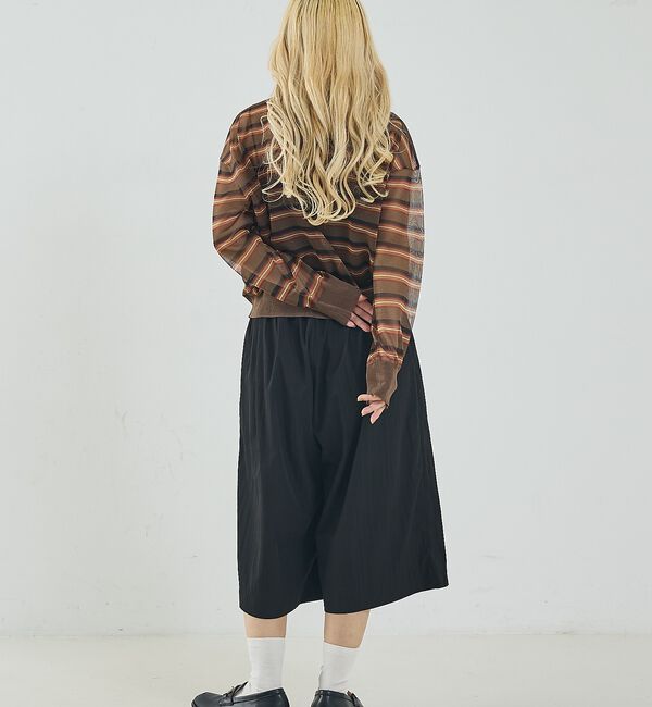 NOMINE「ジャガード シアー ニット カーディガン【予約】」|カーディガン|