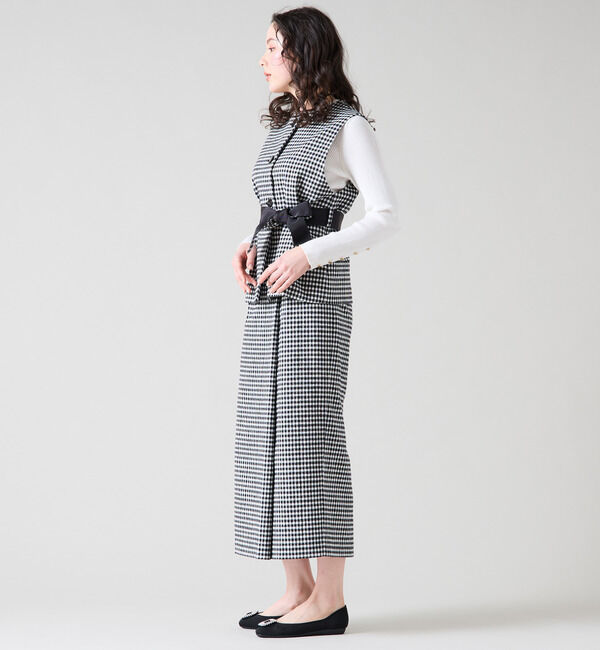 TIARA「リボンベルトタックラップスカート（セットアップ可）」|スカート|